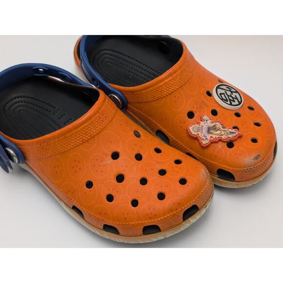 Dragon Ball Z x Crocs Classic Clog Goku 210826-90H Unisex Size MEN 6 WOMEN 8 - Picture 7 of 9